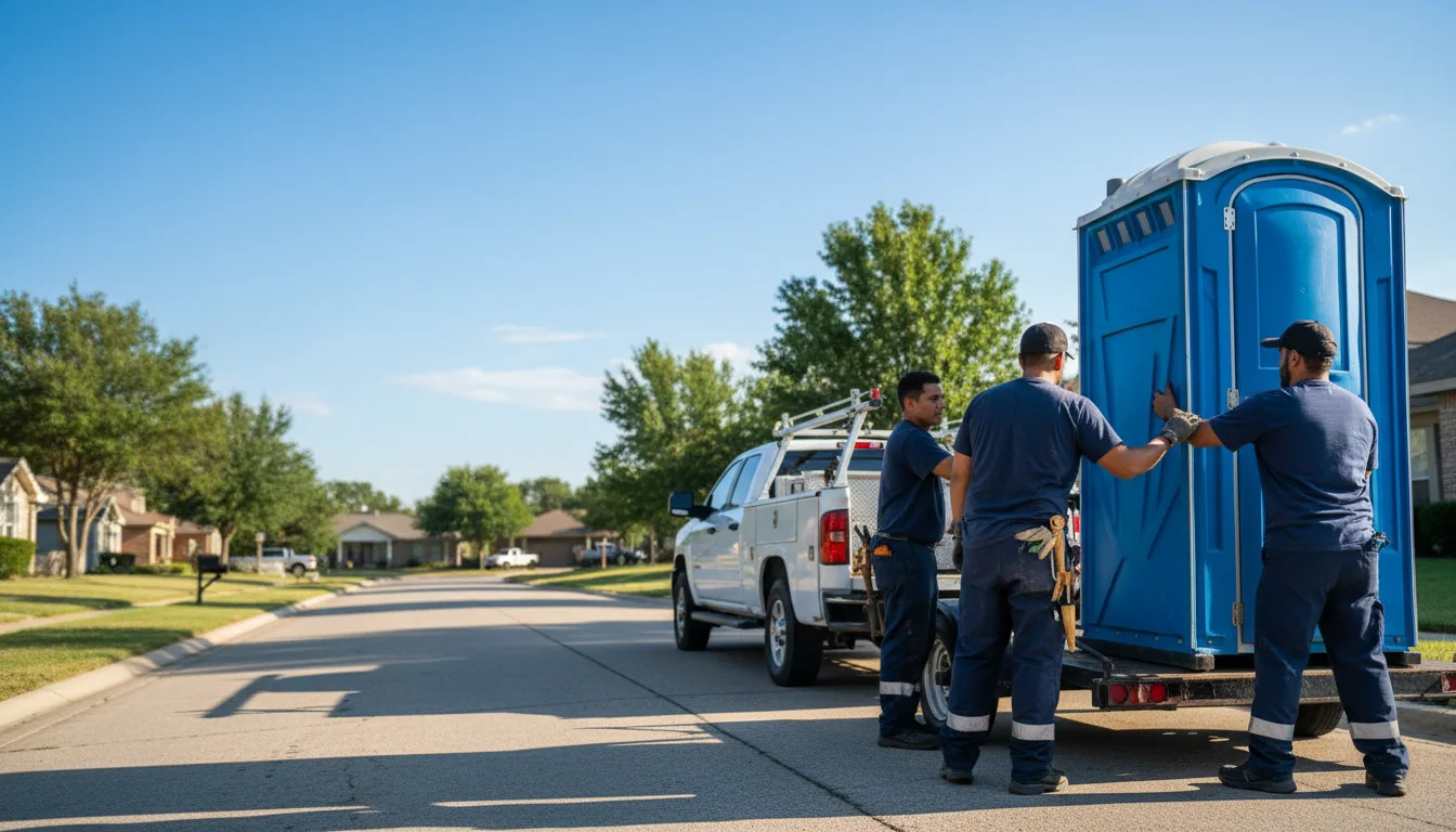 Portable Toilet Rental in Louise, TX near me